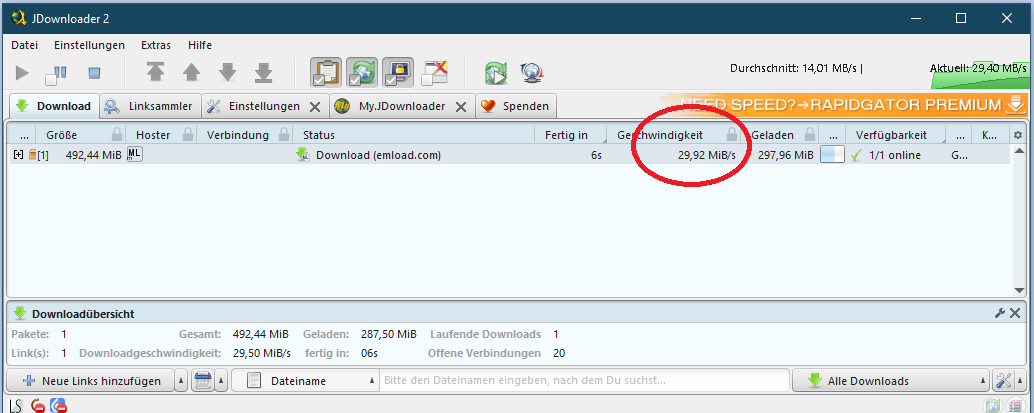 Emload Linksnappy Premium Account Download