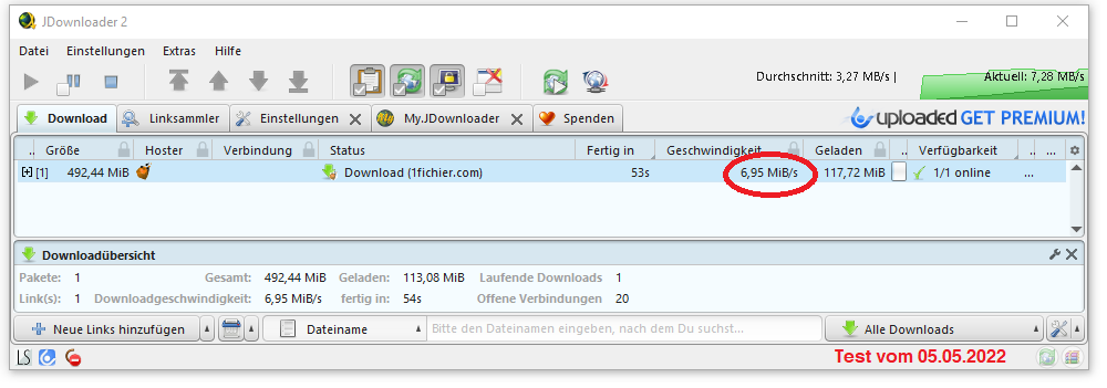 1Fichier Multihoster Download