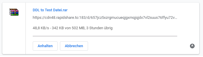 dll pour tester le compte gratuit