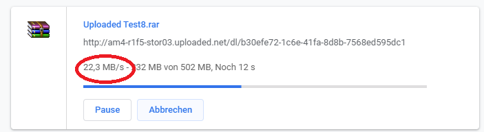 descarga premium subida