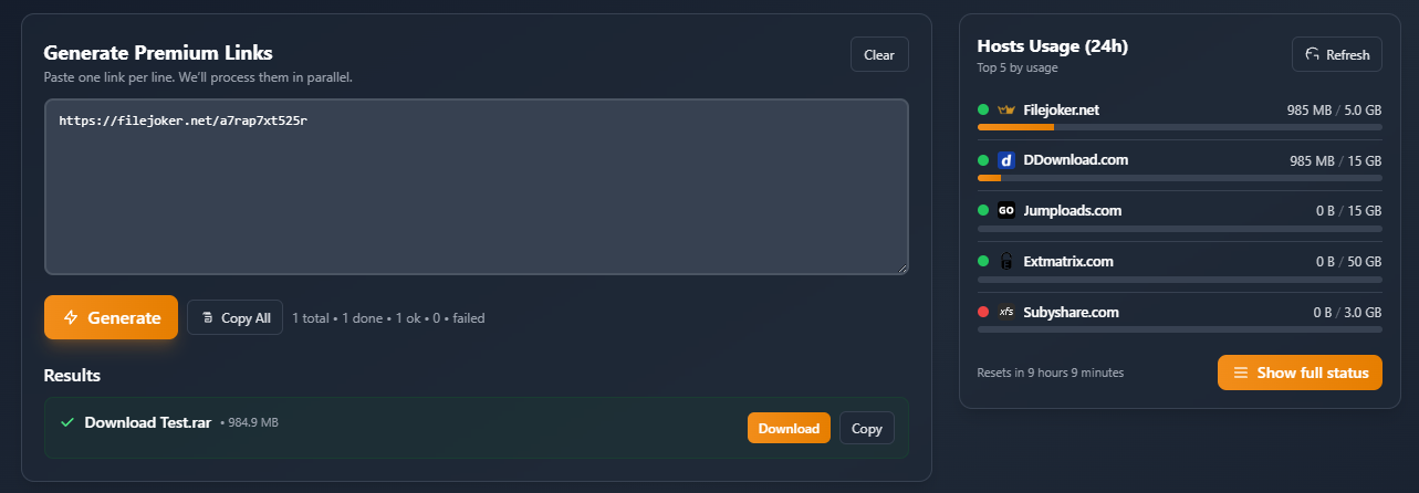 Filejoker Premium Link Generator Cocoleech