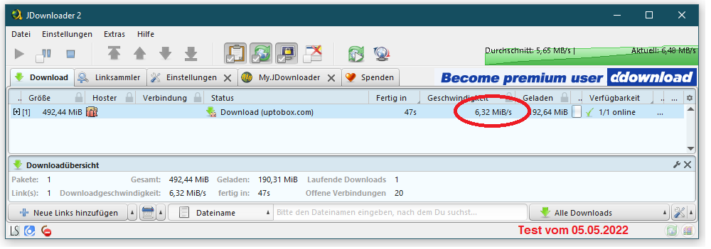 Cuenta Premium Uptobox Linksnappy Multihoster