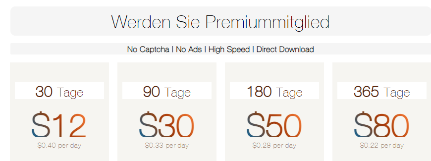 Rapidrar Premium Account
