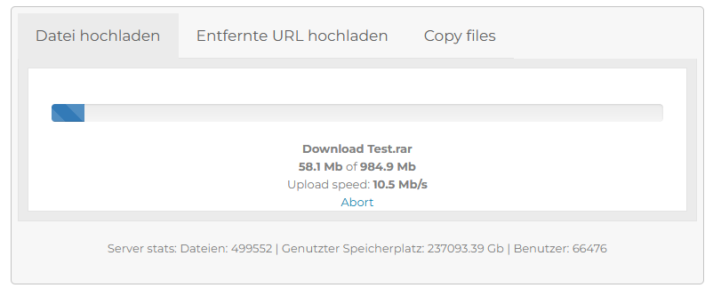 Hot4Share Upload Test