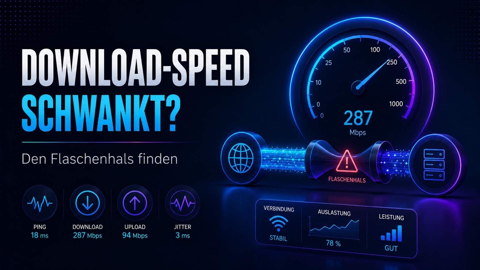 Download Geschwindigkeit Schwankt 2026
