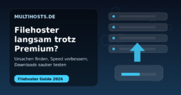 Filehoster langsam trotz Premium