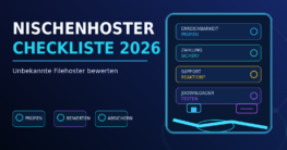 Nischenhoster-Checkliste 2026: So bewertest du unbekannte Filehoster vor dem Download