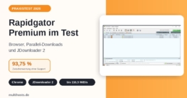 Rapidgator Premium Test 2026 mit Chrome und JDownloader 2