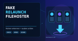 Fake-Relaunch alter Filehoster: Warum bekannte Namen plötzlich gefährlich wirken können